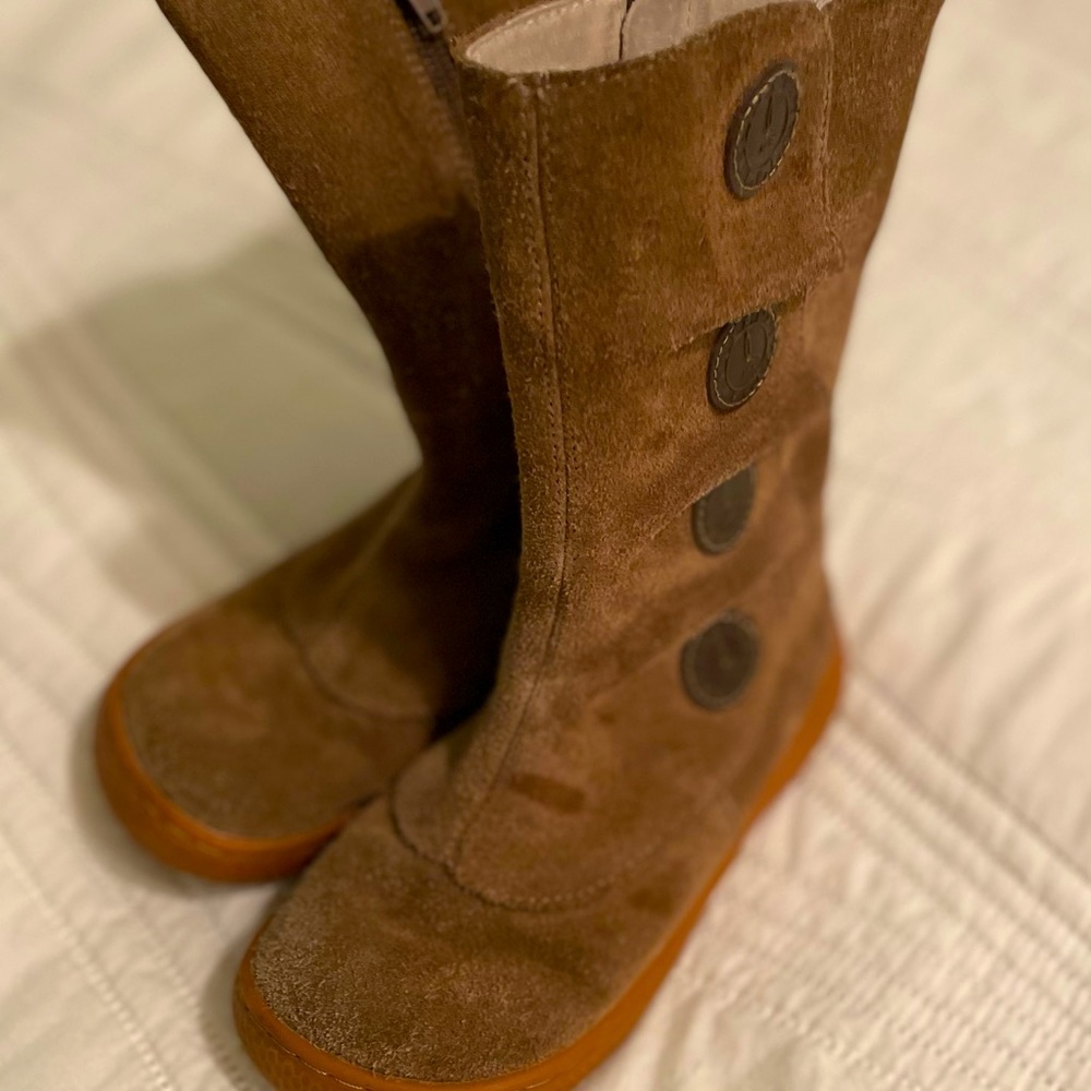 Livie & Luca suede girls boots 11